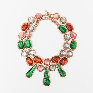 Zara chunky statement necklace